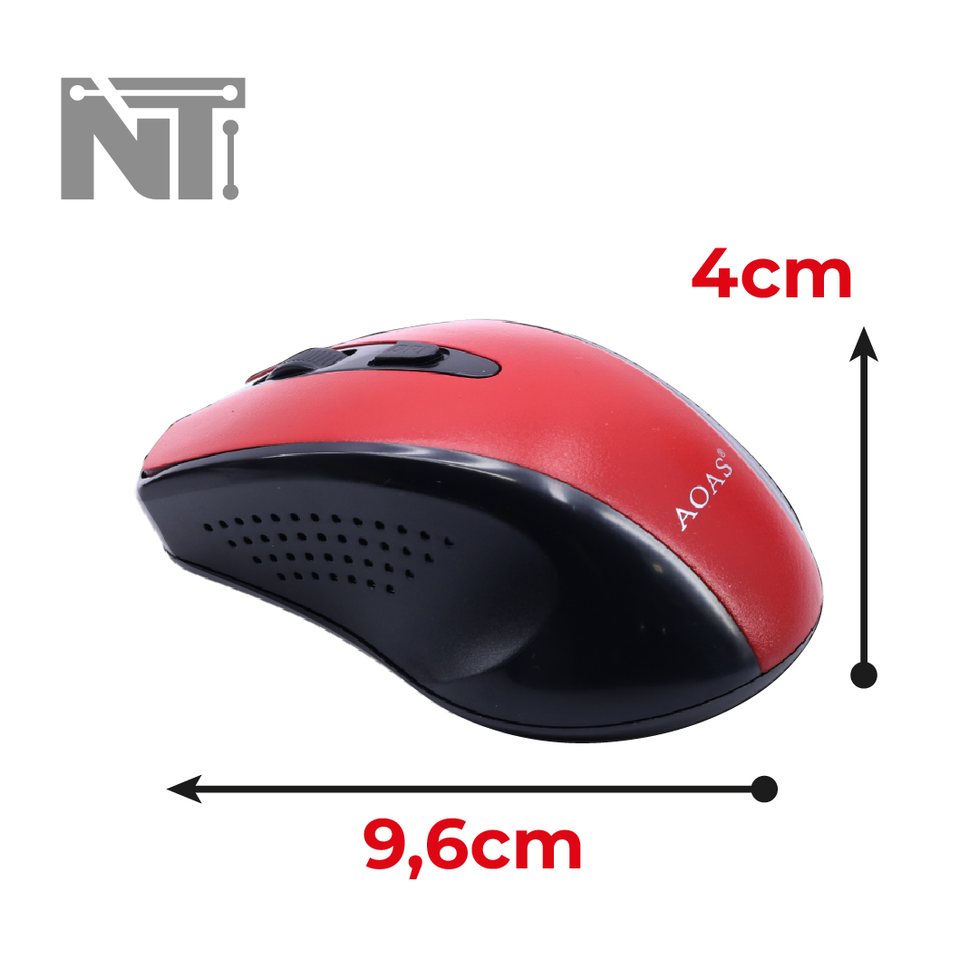 Miniatura 4 de Mouse inalambrico RF-2819B